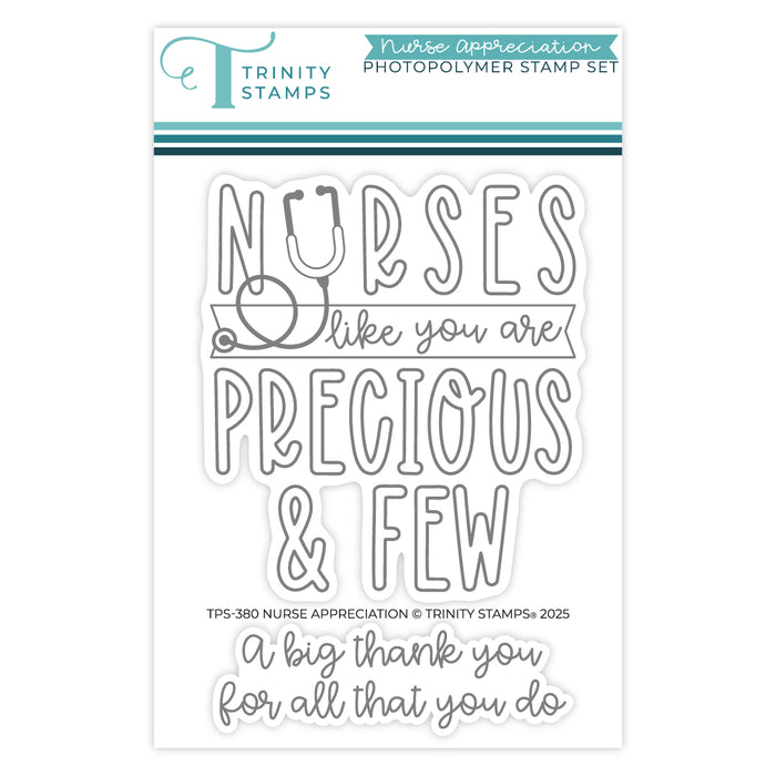 Nurse Appreciation 3x4 Stamp Set