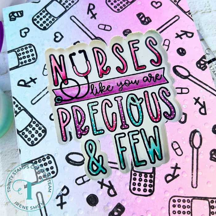 Nurse Appreciation 3x4 Stamp Set
