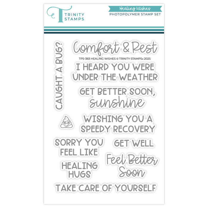 Healing Wishes 4x6 Stamp Set