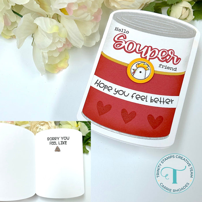 Souper 3x4 Stamp Set