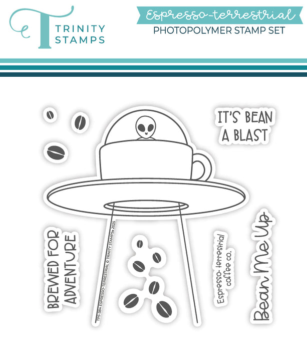 Espresso-Terristrial 3x3 Stamp Set