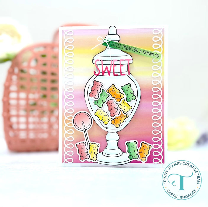 Candy Jar Coordinating Coloring Stencils