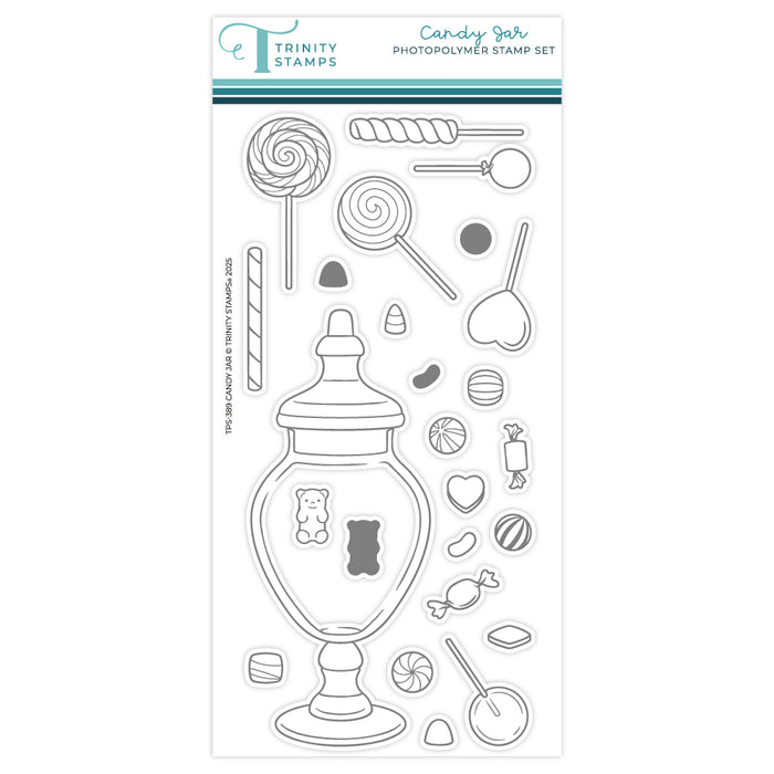 Candy Jar 4x8 Stamp Set