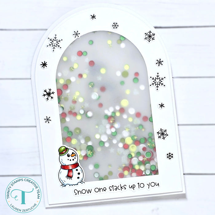 Snow Stacks 4x6 Stamp Set