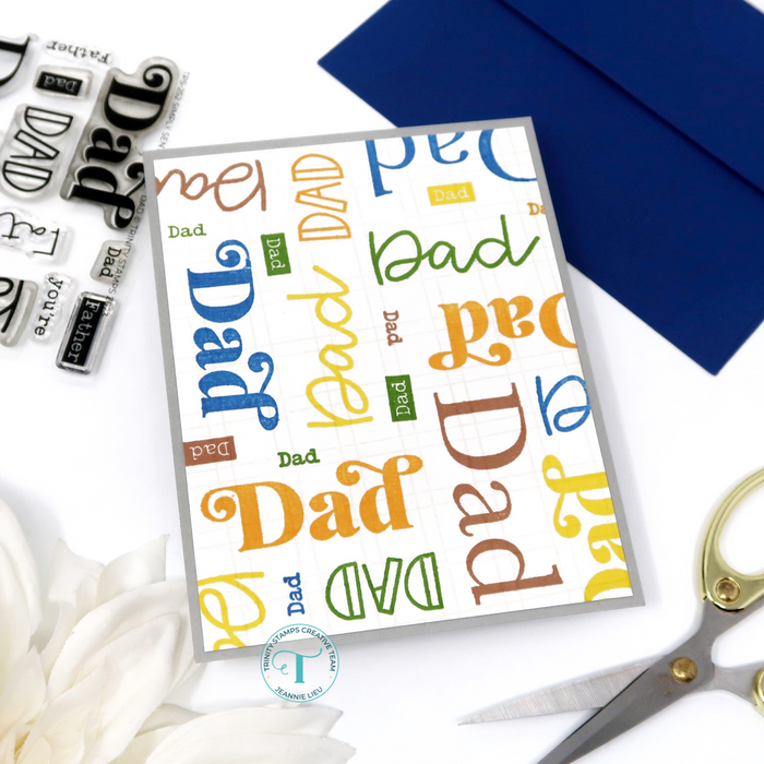 Simply Sentimental - Dad 3x4 Stamp Set