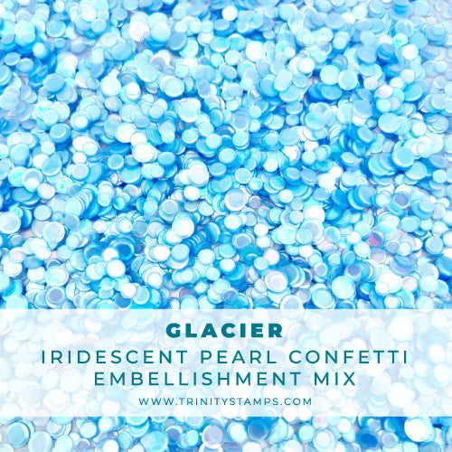 Glacier Iridescent Pearl Confetti