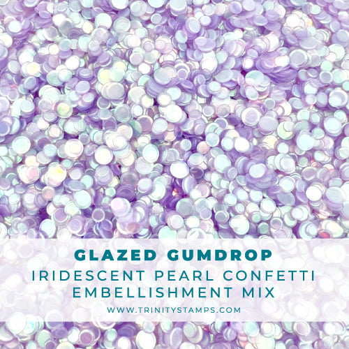 Glazed Gumdrop Iridescent Pearl Confetti