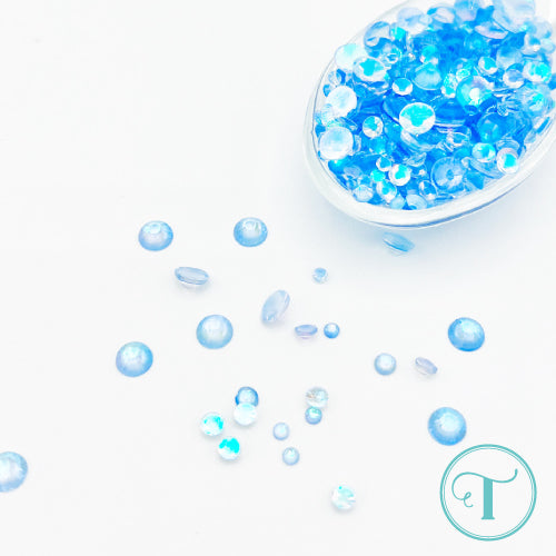 *Last Chance* Reflecting Sky Glass Rhinestones