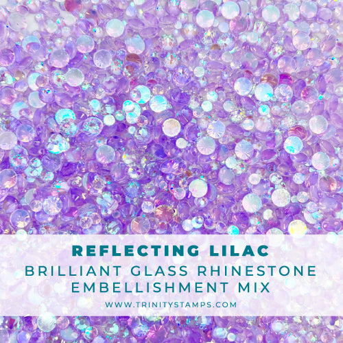 *Last Chance* Reflecting Lilac Glass Rhinestones