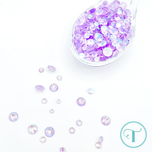 *Last Chance* Reflecting Lilac Glass Rhinestones