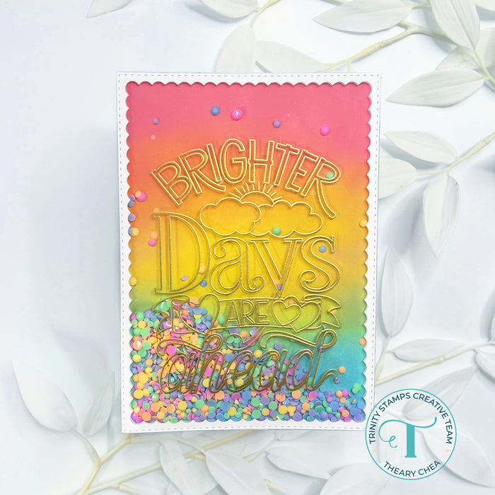 Brighter Days Ahead 4x6 Stamp Set