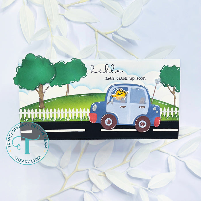 Doodle Car Die Set. *Craft Roulette Collection*