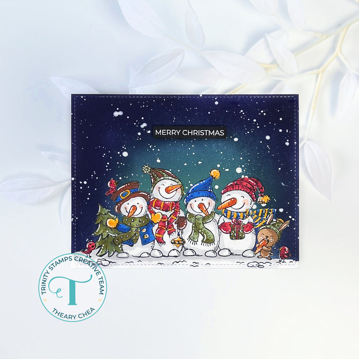 Freezin' Family 4x6 Stamp Set