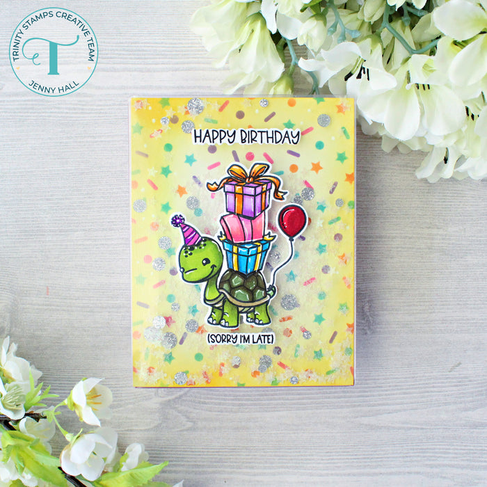Tardy Turtle - 3x4 Stamp Set