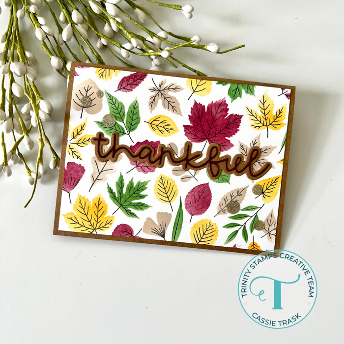 Fabulous Foliage 6x6 Stamp & Layering Stencils Set