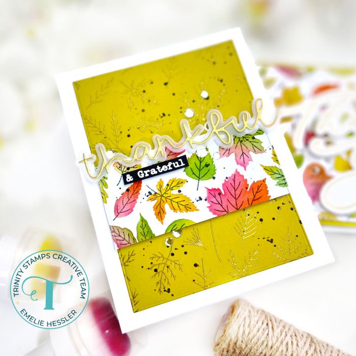 Fabulous Foliage 6x6 Stamp & Layering Stencils Set