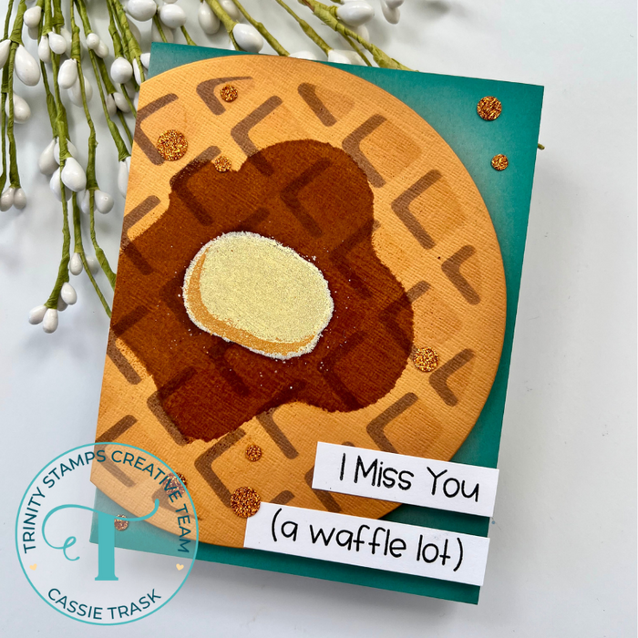 Layered Waffle 6x6 Stencil Set
