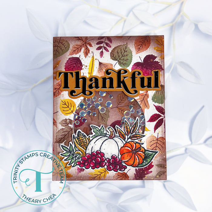 Fabulous Foliage 6x6 Stamp & Layering Stencils Set