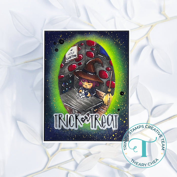 Witchcrafting 4x8 Stamp Set