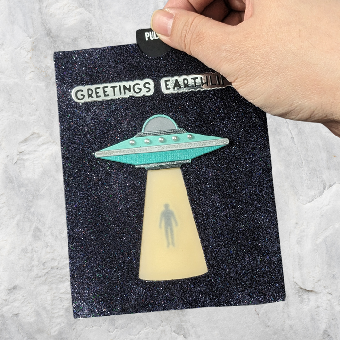 Tiny UFO Die Set