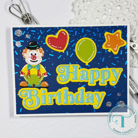 Tiny Balloon Assortment Die Set