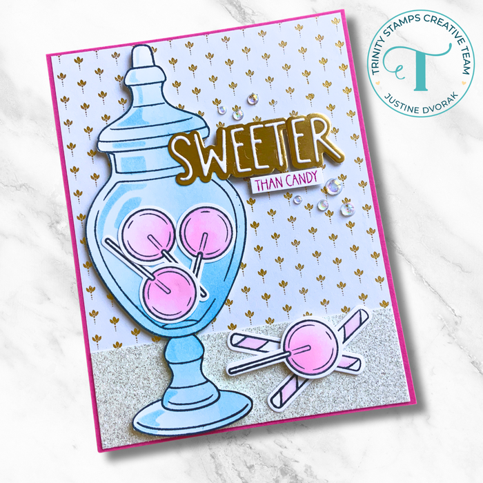 Candy Jar Coordinating Coloring Stencils