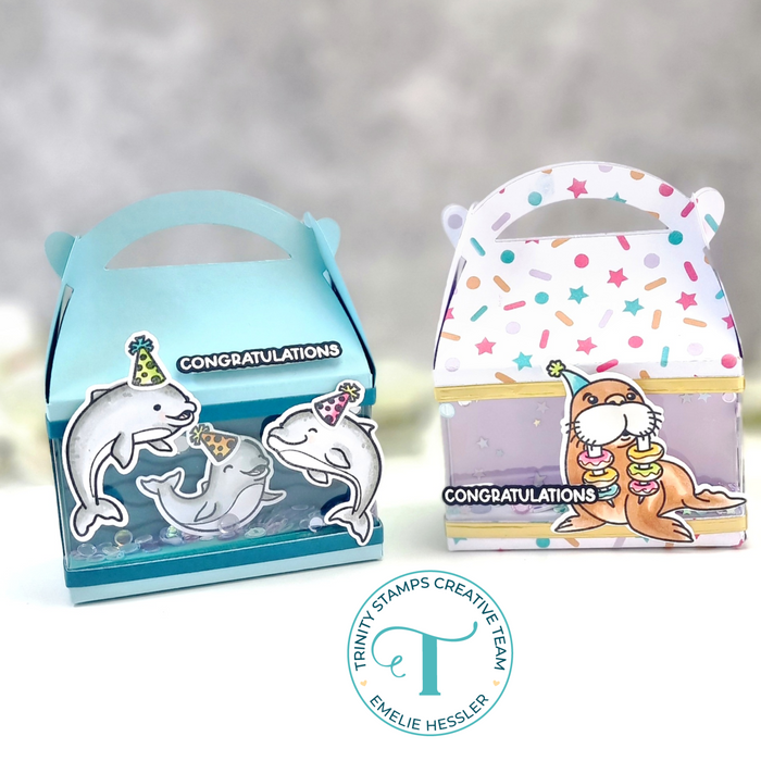 Shaker Box Add-on Die Set (coordinates with the Trinity Treat Box)