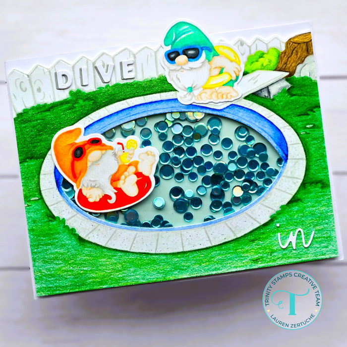 Backyard Pool Coordinating Die Set