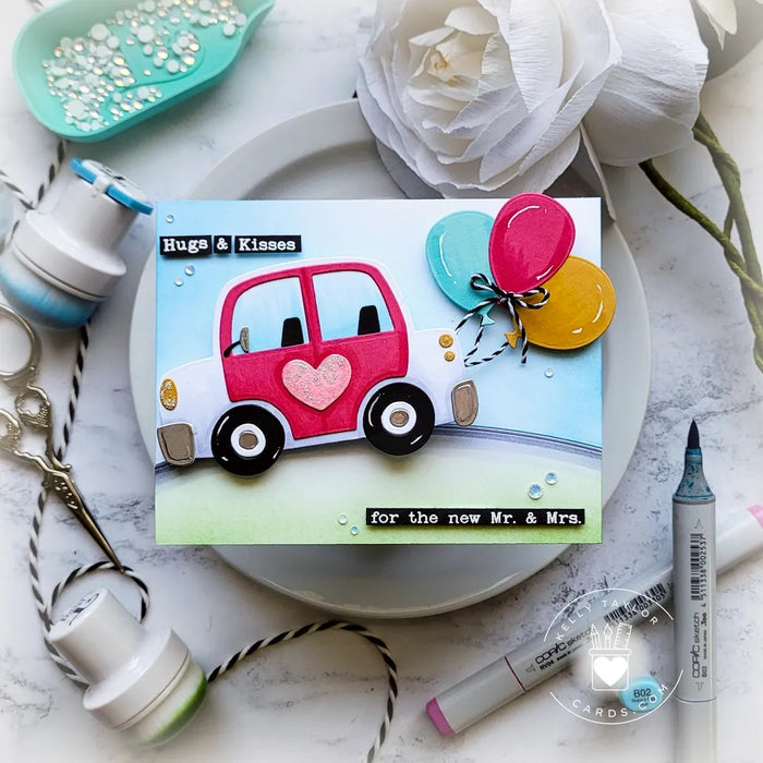 Doodle Car Die Set. *Craft Roulette Collection*