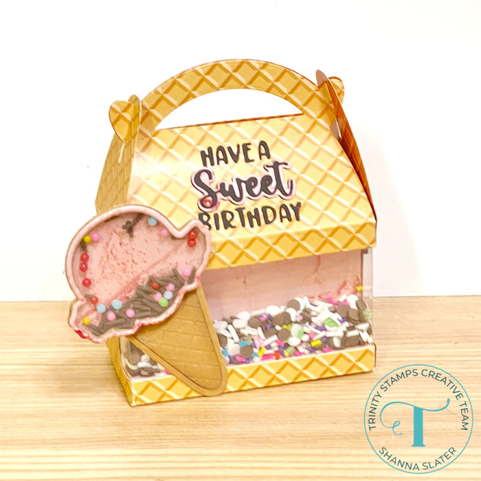 Shaker Box Add-on Die Set (coordinates with the Trinity Treat Box)