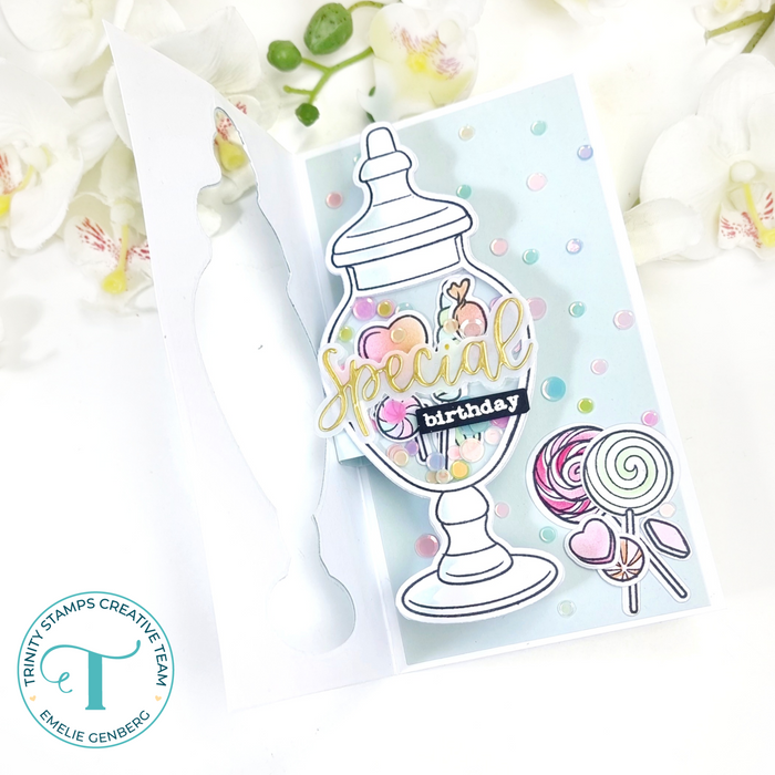 Simply Sentimental - Special 4x8 Stamp Set