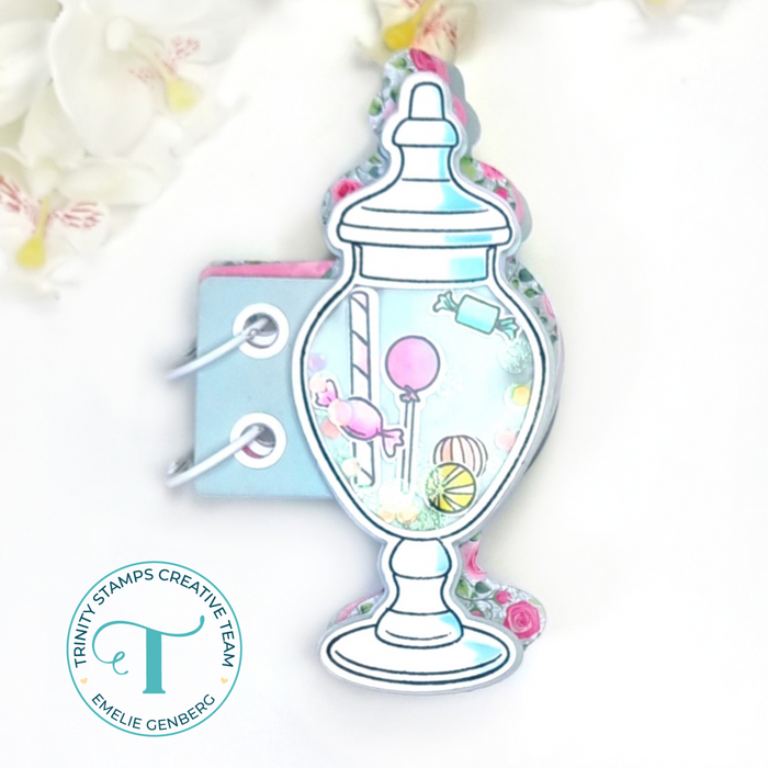 Mini Album Tabs Die Set