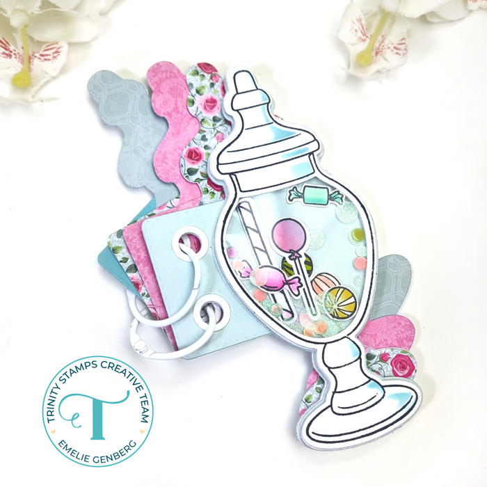 Mini Album Tabs Die Set