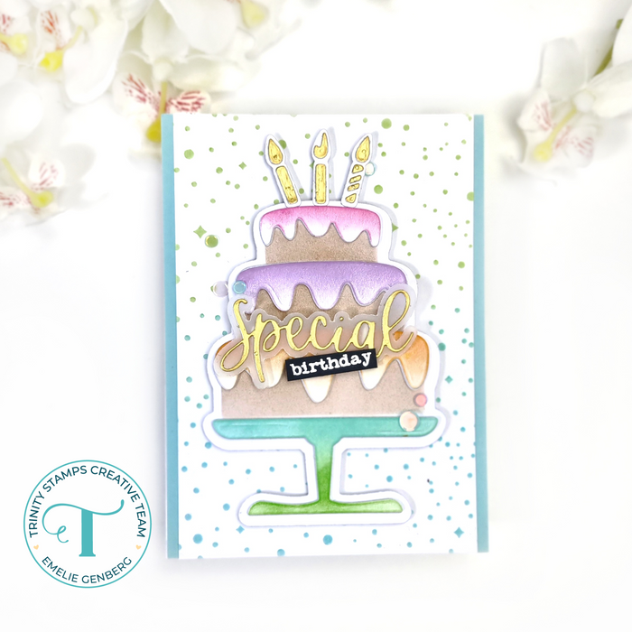 Simply Sentimental - Special 4x8 Stamp Set