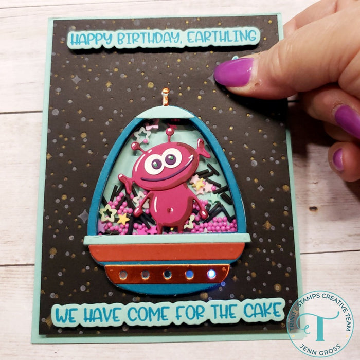 Starfield Letterpress Stamping Die