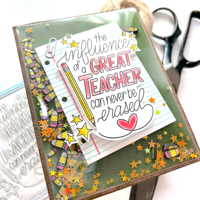 Influential Teacher 3x4 Stamp