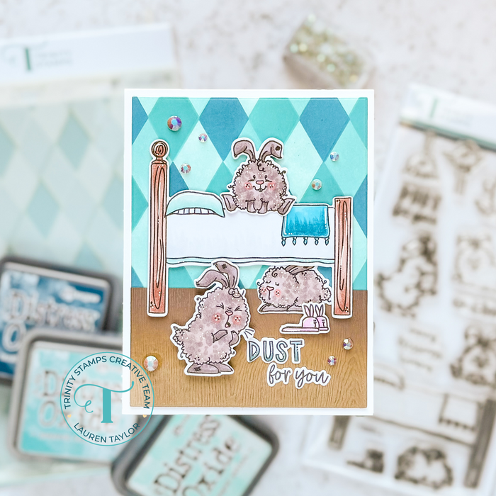 Dust Bunnies 4x8 Stamp Set