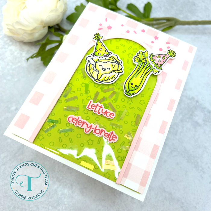Lettuce Celery-brate 3x4 Stamp Set