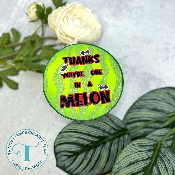 Thanks A Melon 3x3 Stamp and Die Set