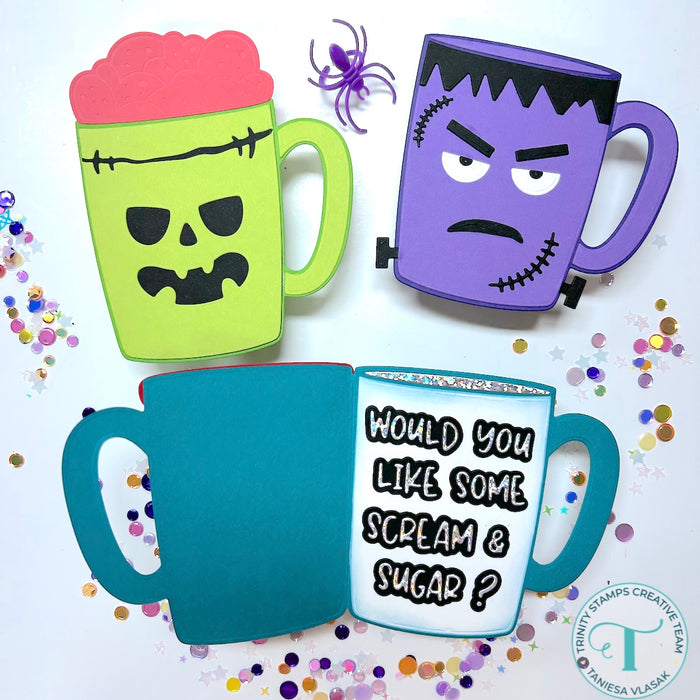 Scream & Sugar Mug Add-on Die Set