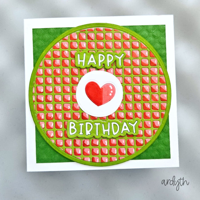 Waffle Texture Coverplate Die