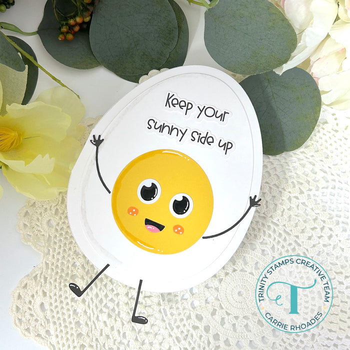 Egg-Shaped Card Die Set