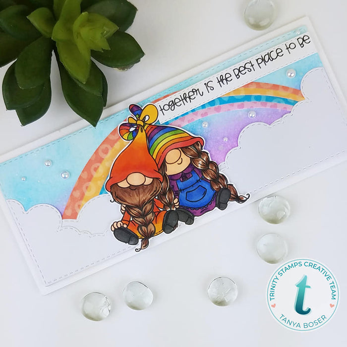 Best Place To Be 4x6 Stamp Set