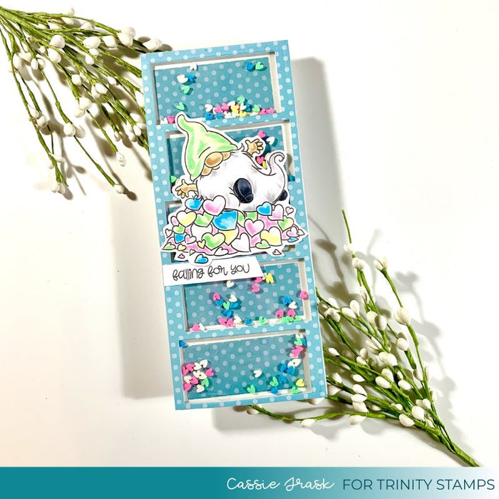 Falling For You 4x4 Stamp Set