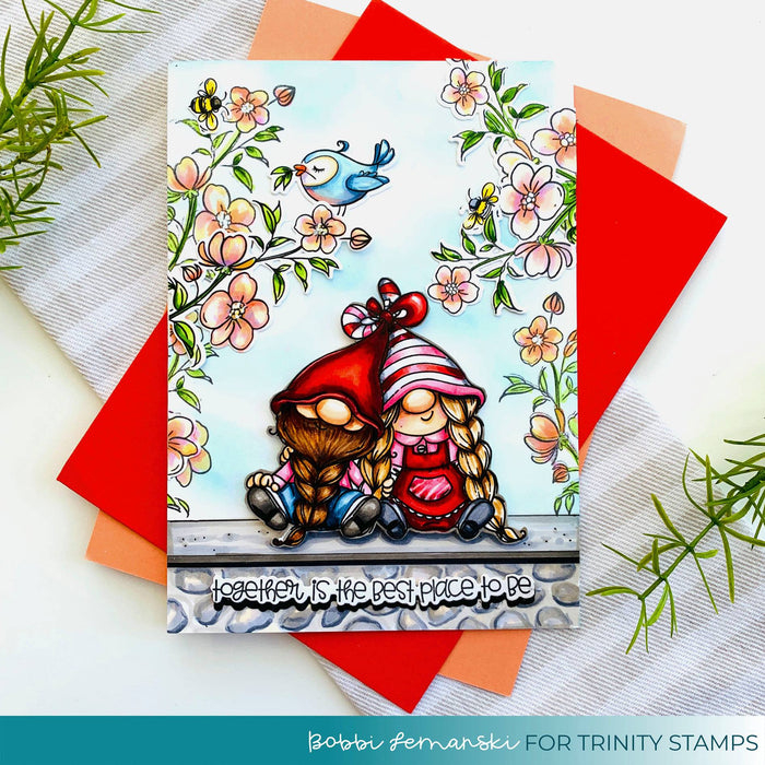 Best Place To Be 4x6 Stamp Set