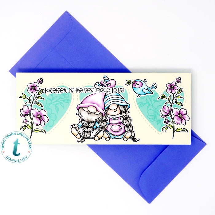 Wide Heart Trio Slimline Die