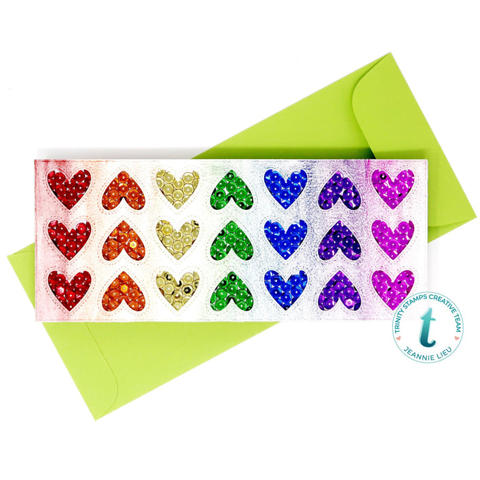Sweetheart Slimline Panel Die