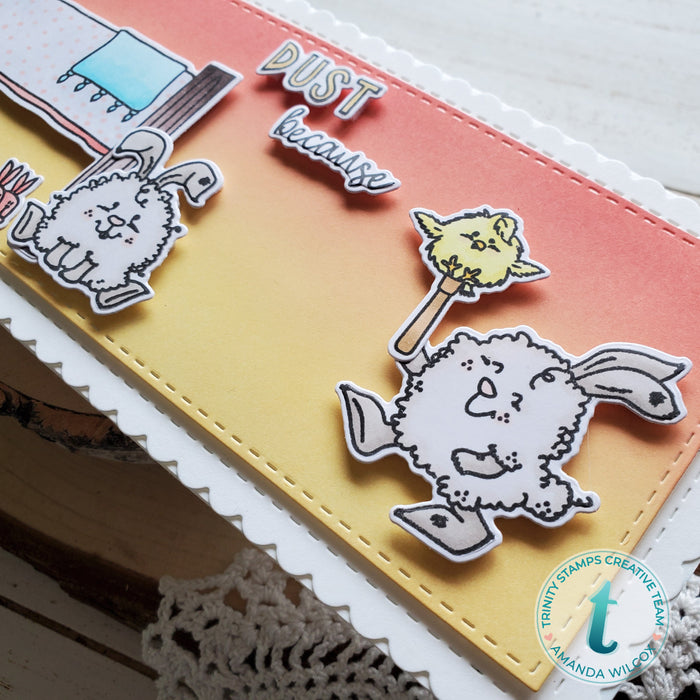 Dust Bunnies - Coordinating Die Set