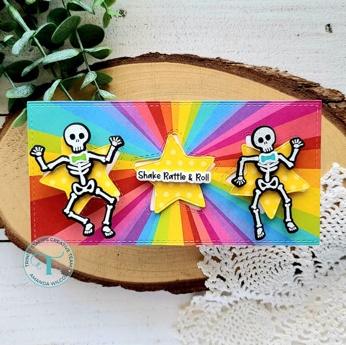 Shake Your Bones 4x6 Stamp Set