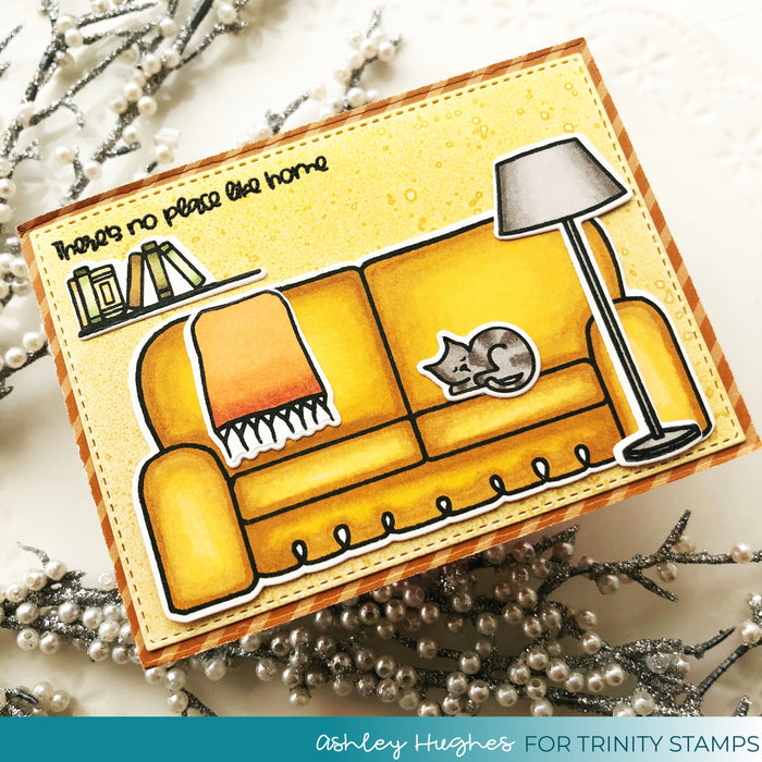 Cozy Bear 4x8 Stamp Set